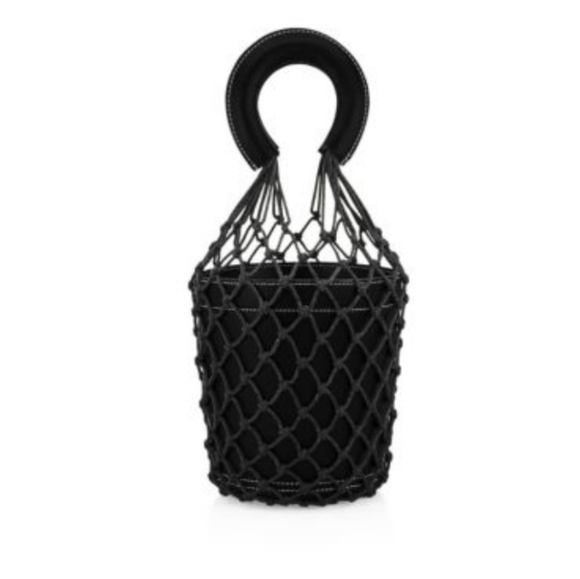 STAUD Black Leather Bucket Bag - Picture 4 of 6